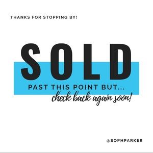 🚦SOLD BEYOND THIS POINT